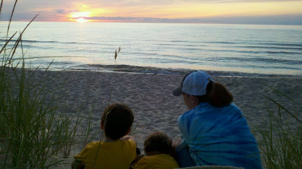 Great Lakes Beach Camping